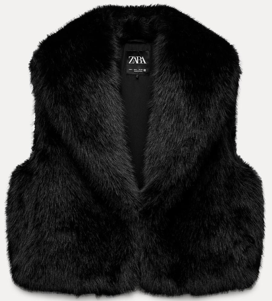 Faux Fur Short Vest