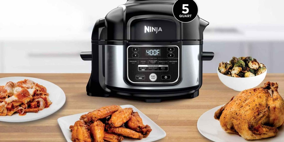 The Multi Function Pressure Cooker and Air Fryer That Cooks Everything and Is 30 off at Target