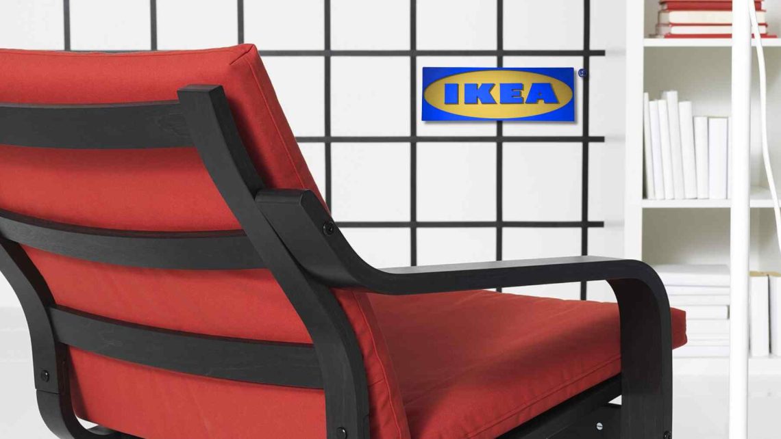 The new version of the IKEA POÄNG chair