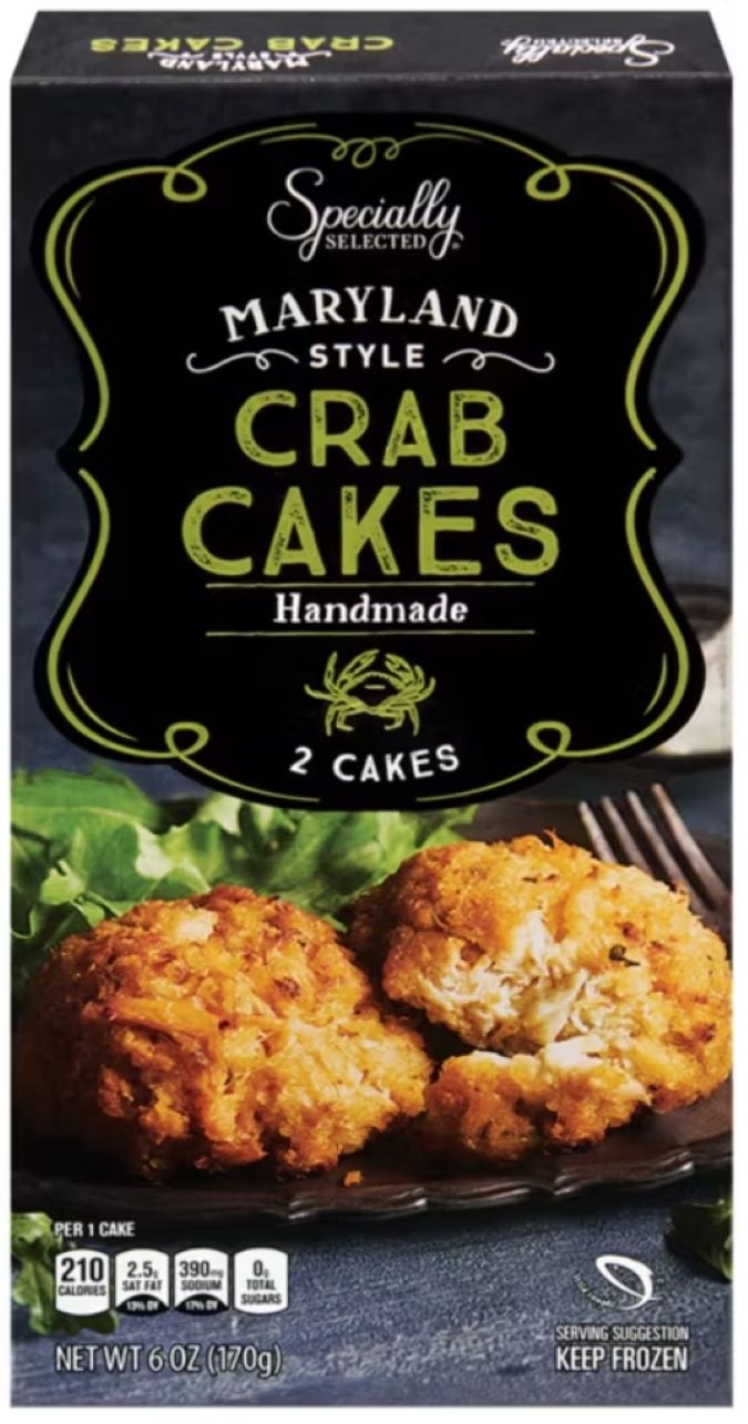 Specially Selected Maryland Style Handmade Crab Cakes