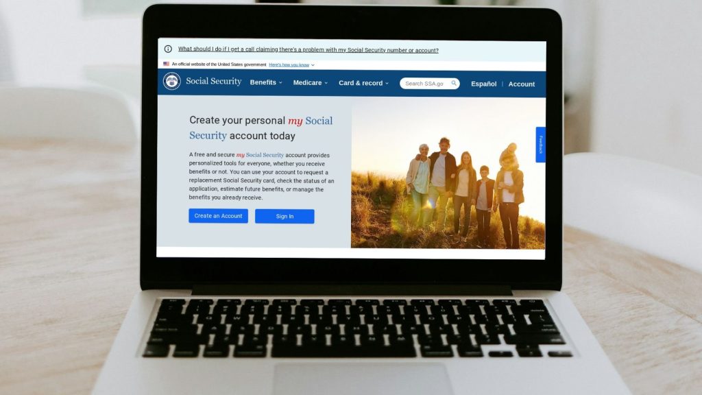 create my social security account