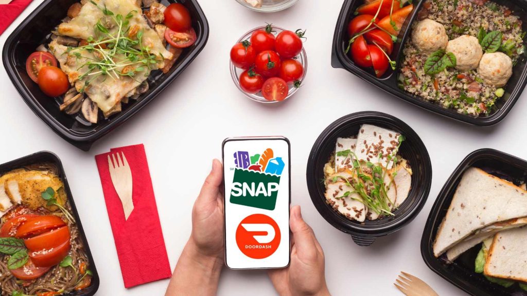 snap benefits forage doordash