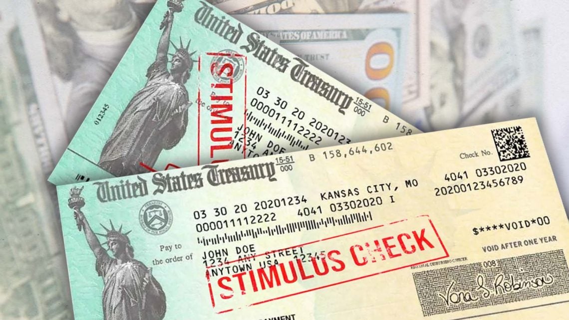 stimulus check fake news