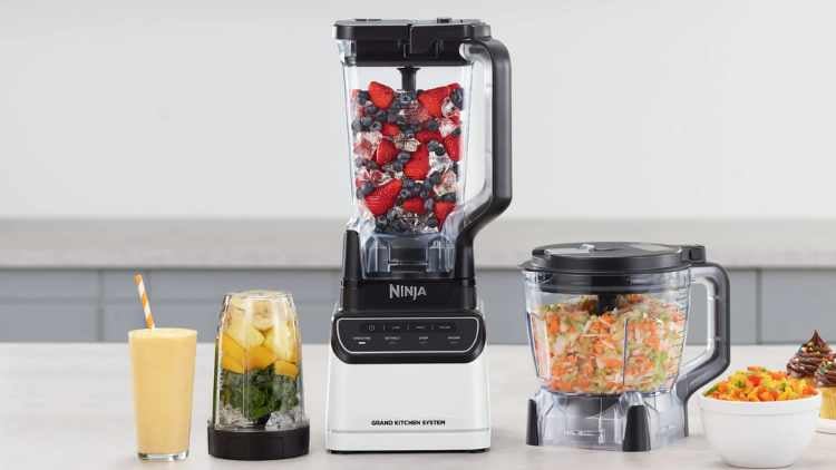 Ninja Grand Kitchen System 1200 Watts, Blender, 4 Preset Auto-iQ Programs