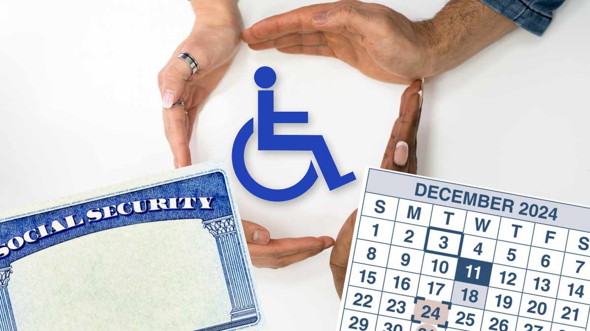 SSDI payments in December 2024