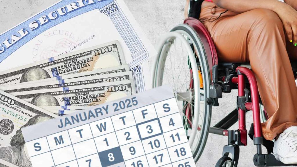 SSDI benefits for January and February 2025