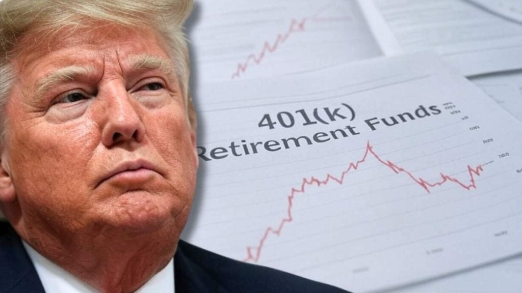 What's going on with 401(k) funds during Trump's term